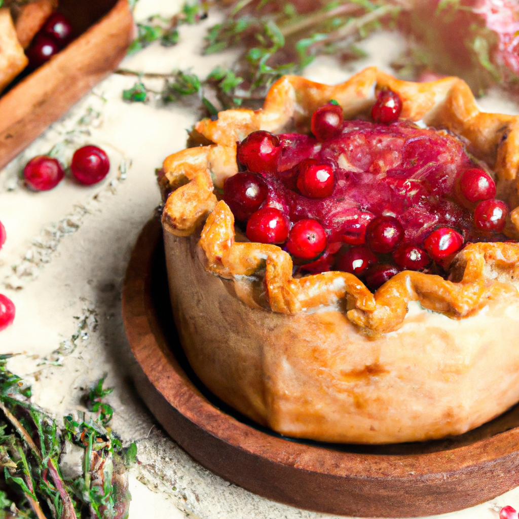 Pork Pies With Cranberries