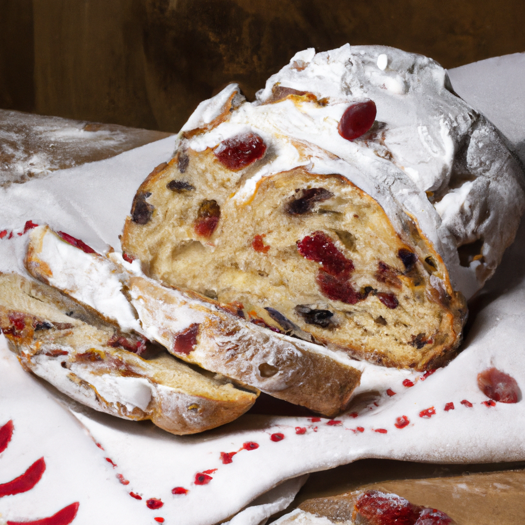 Julekage Christmas Fruit Bread