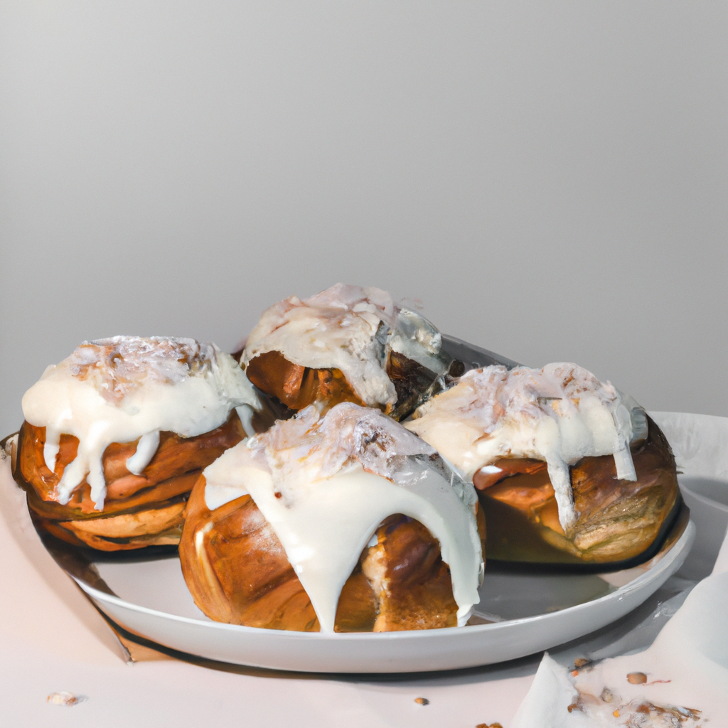 Skolebrød School Bread With Custard