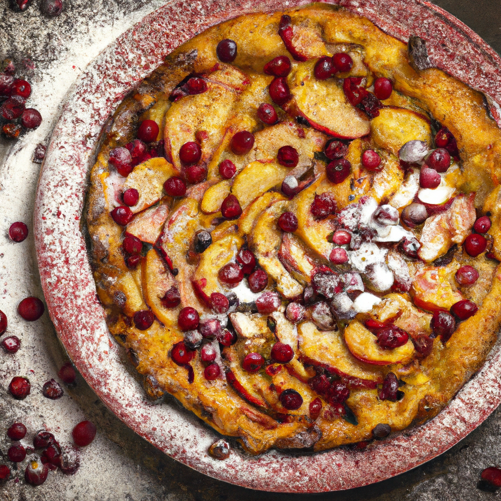 Cranberry Apple Tart