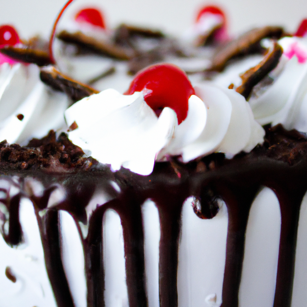 Schwarzwälder Kirschkuchen Black Forest Cake