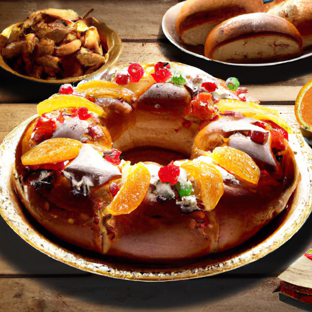 Roscón De Reyes Three Kings Cake