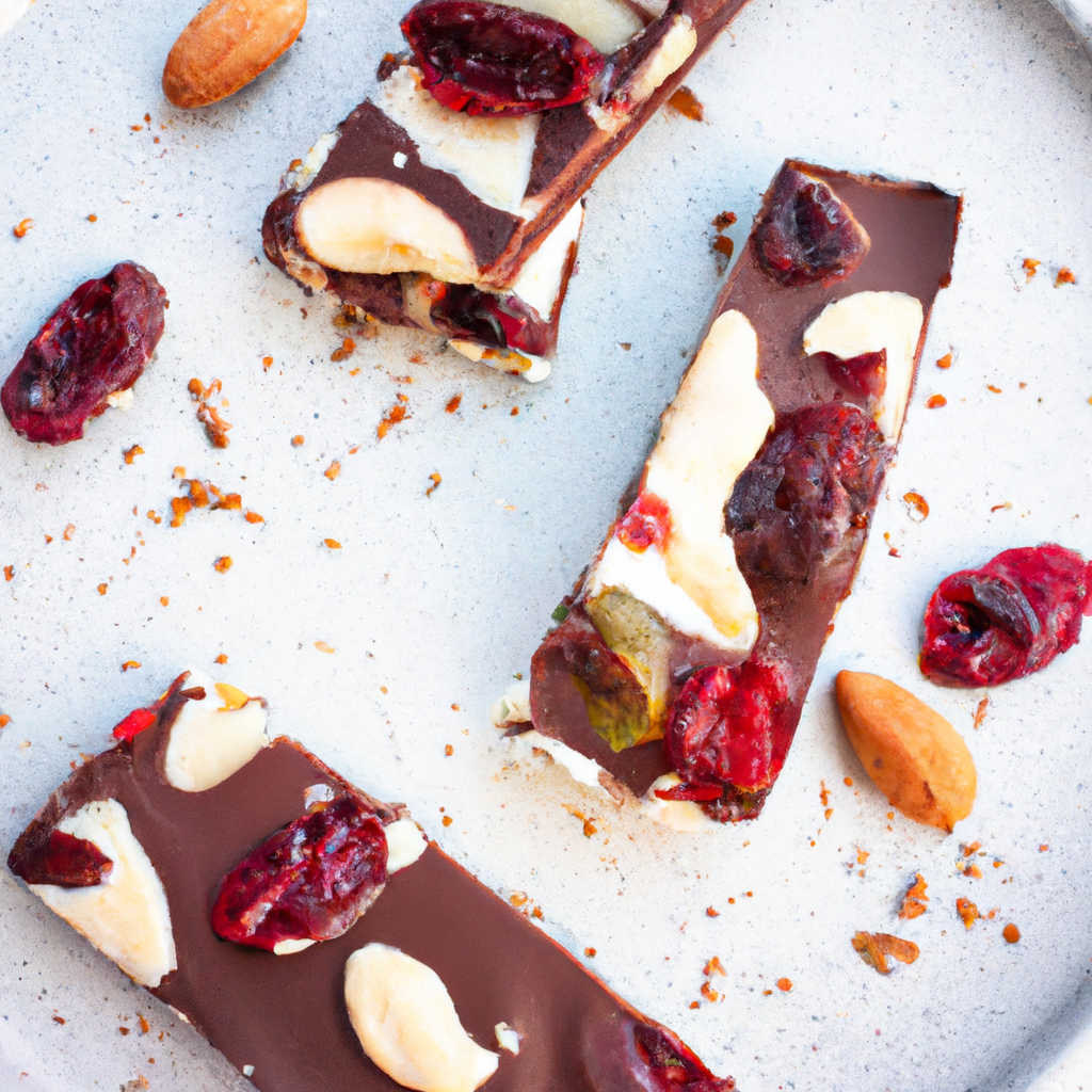 Cherry Almond Nanaimo Bars