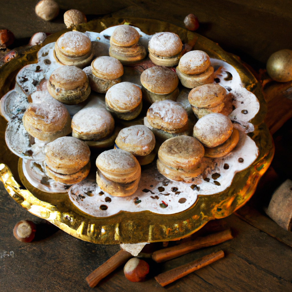 Haselnussmakronen Hazelnut Macaroons