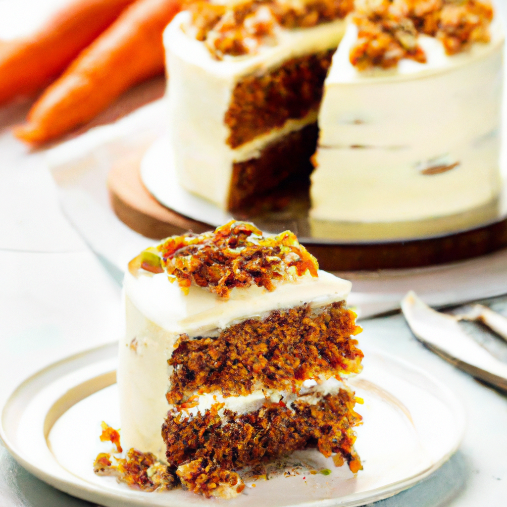 Carrot Cake With Cream Cheese Frosting