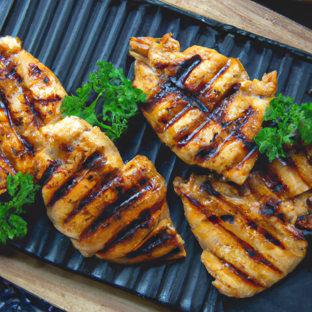 Classic Charcoal Grilled Chicken