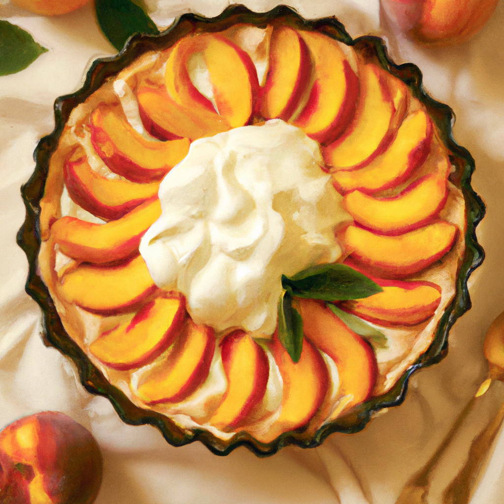 Gluten Free Peaches And Cream Pie