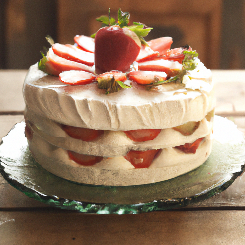 Tarta De Fresas Strawberry Cake