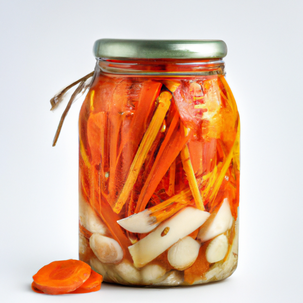 Fermented Carrot And Daikon Pickles