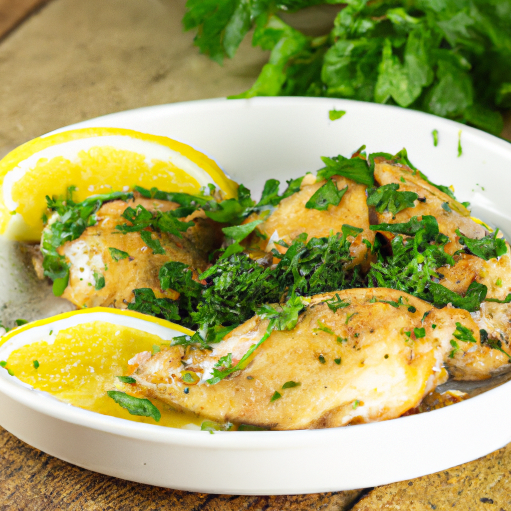 Lemon Skillet Chicken