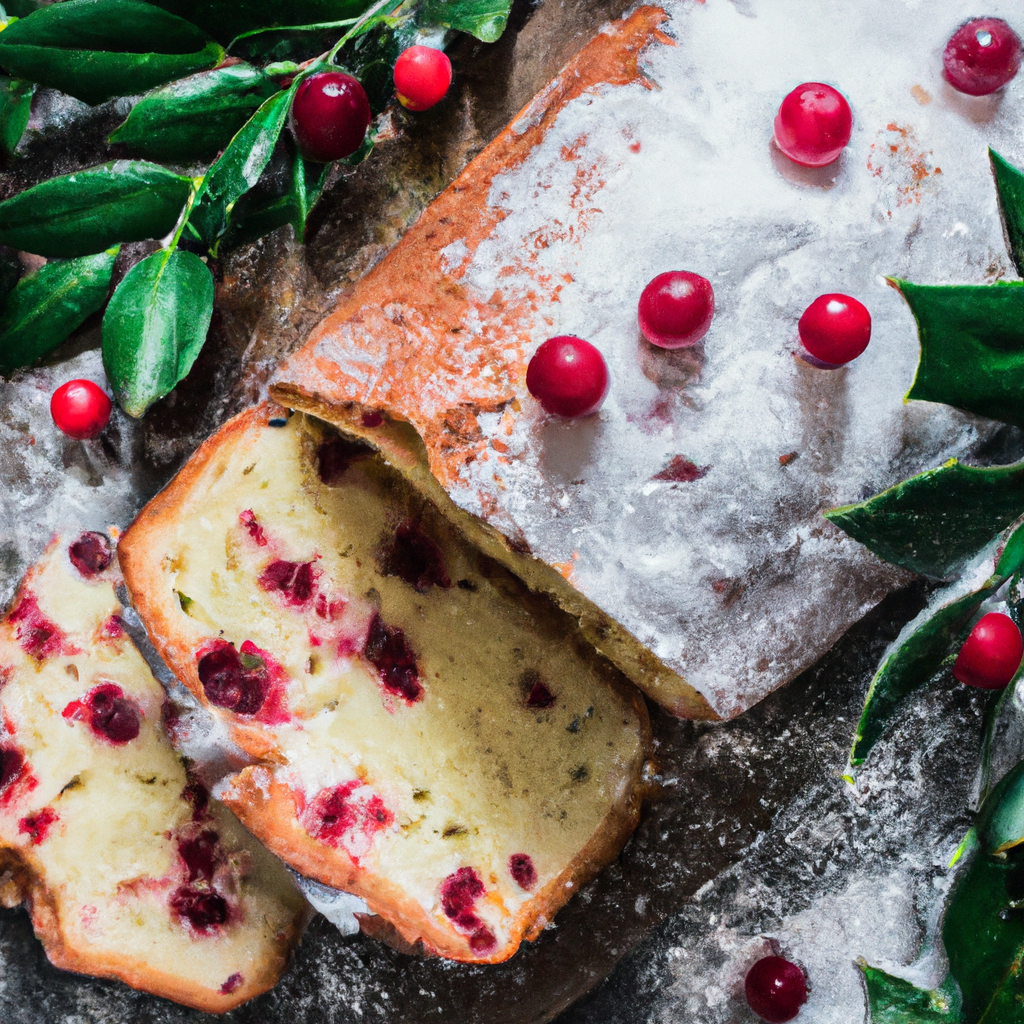 Klyukvennyy Keks Cranberry Loaf