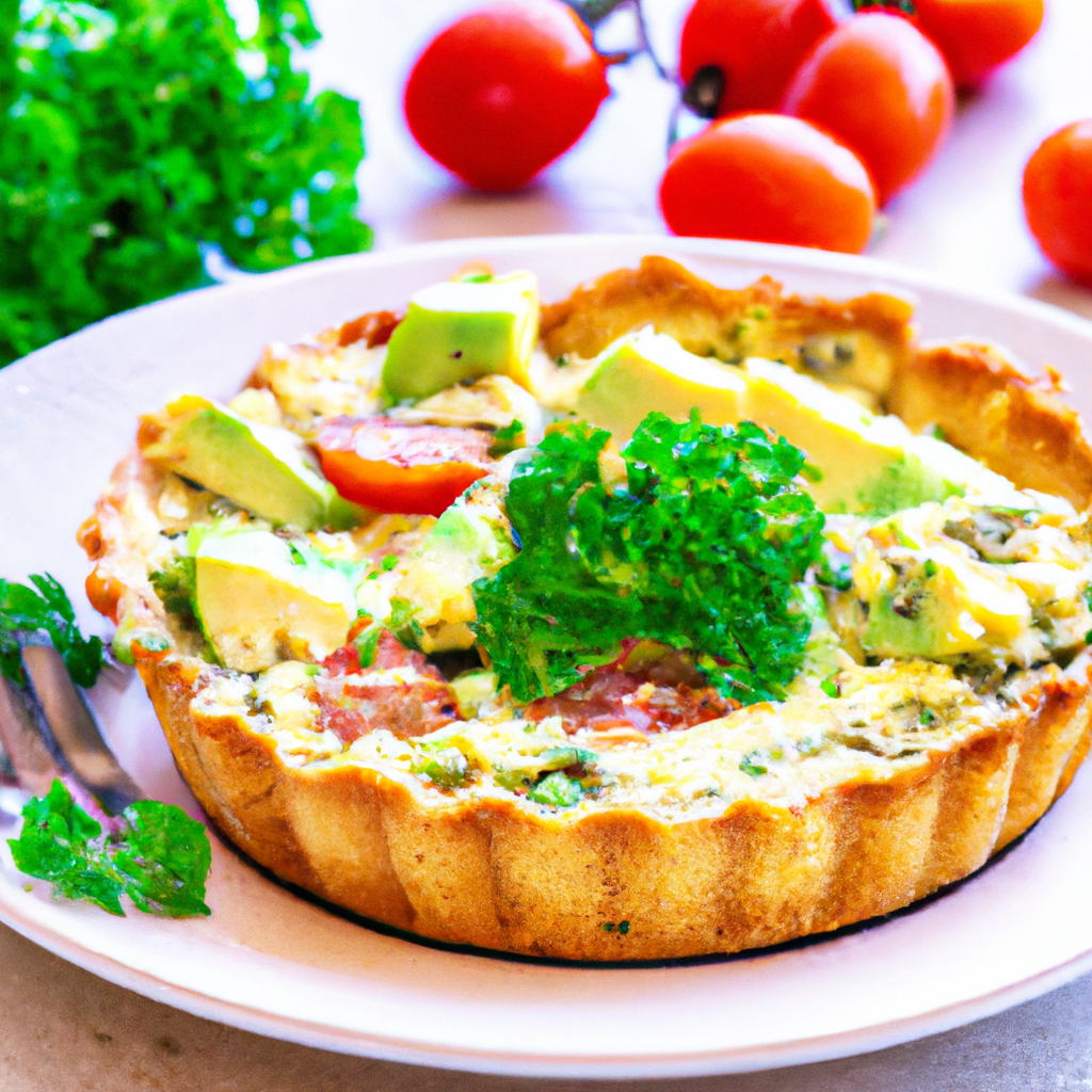 Avocado Quiche