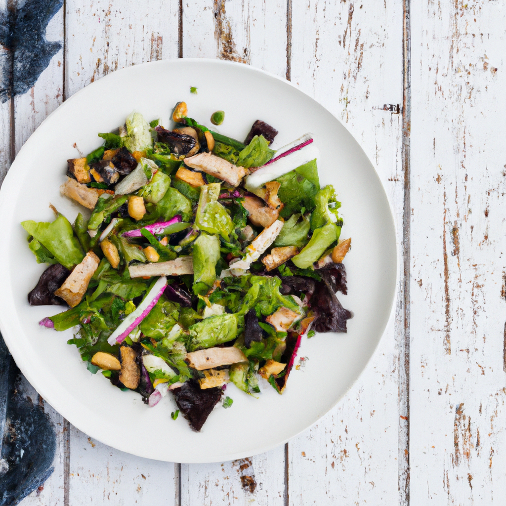 Black Chinese Chicken Salad