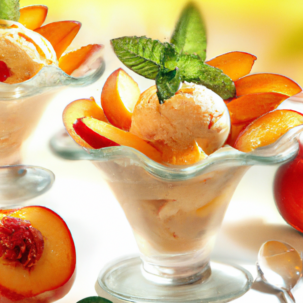 Peach Ice Cream