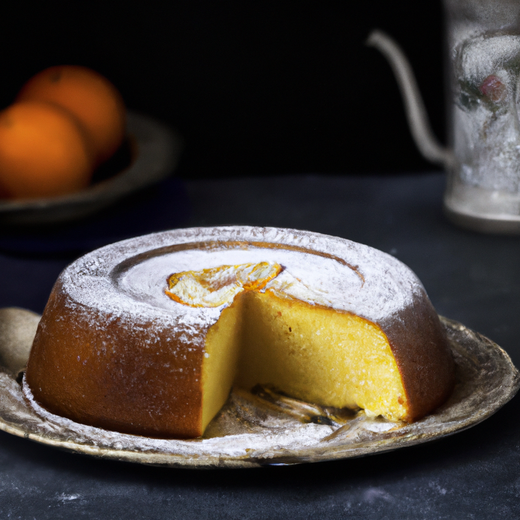 Portuguese Orange Cake Recipe Moist Fluffy