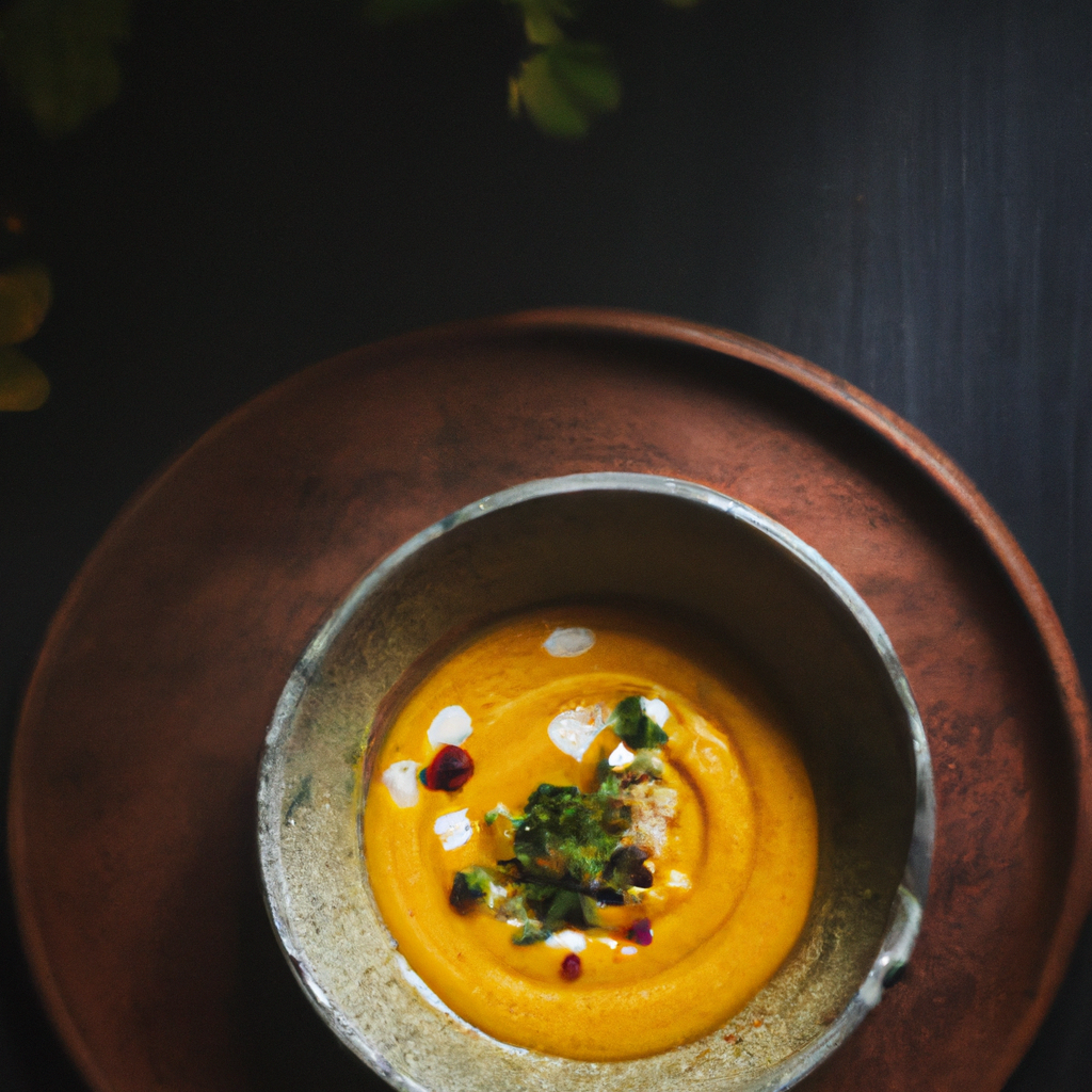 Roasted Pumpkin Soup Recipe With Acorn Squash