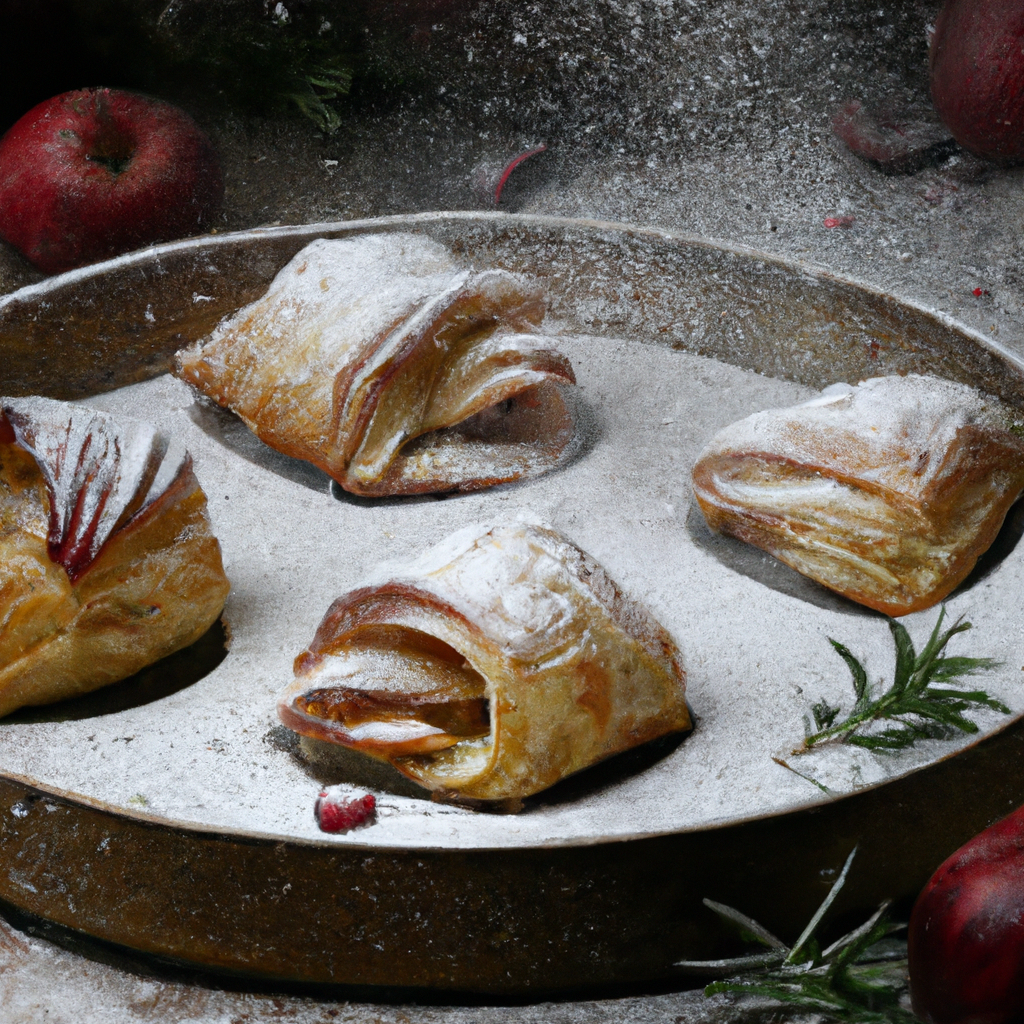 Puff Pastry With Apples Apples