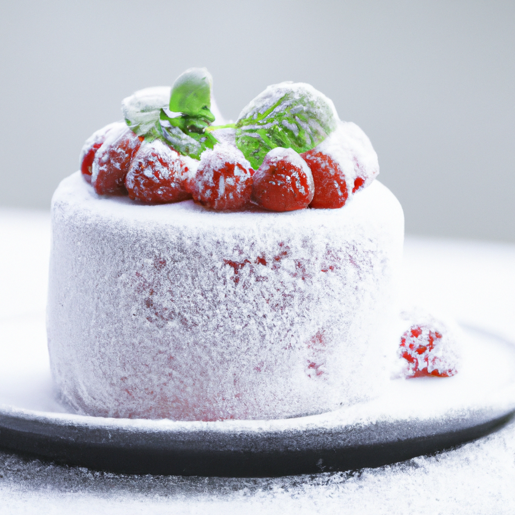 Snöbollstårta Snowball Cake