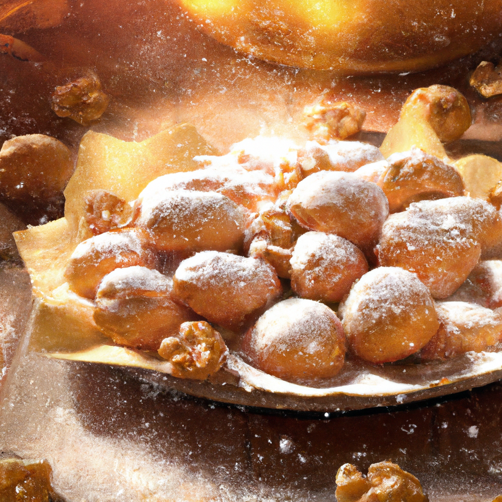 Pracny Spiced Nut Shaped Cookies