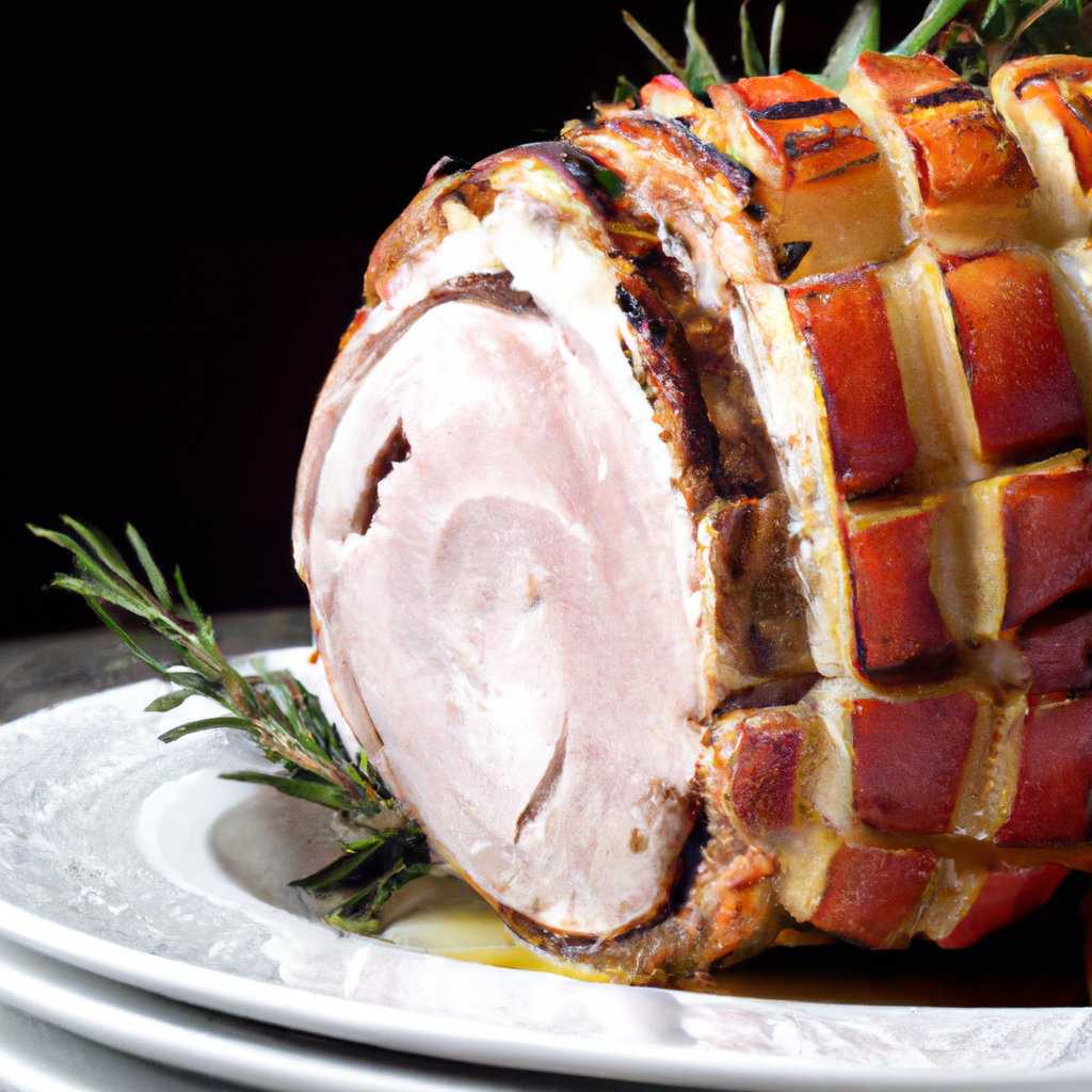 Buckingham Glazed Leg Of Lamb