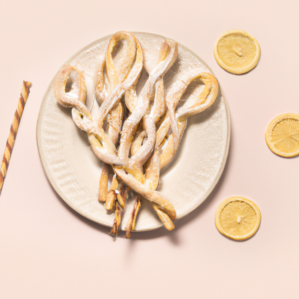 Lemon Straws