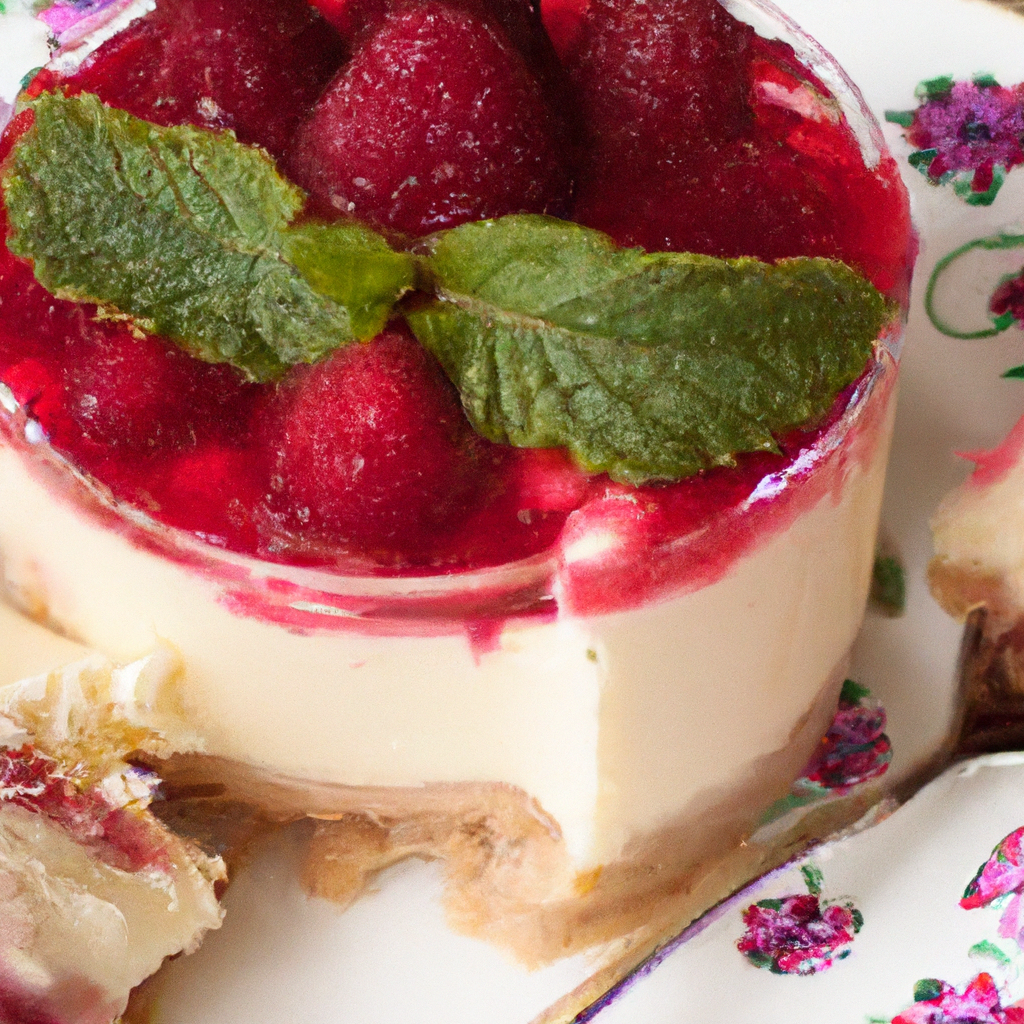 Raspberry Cheesecake Trifle