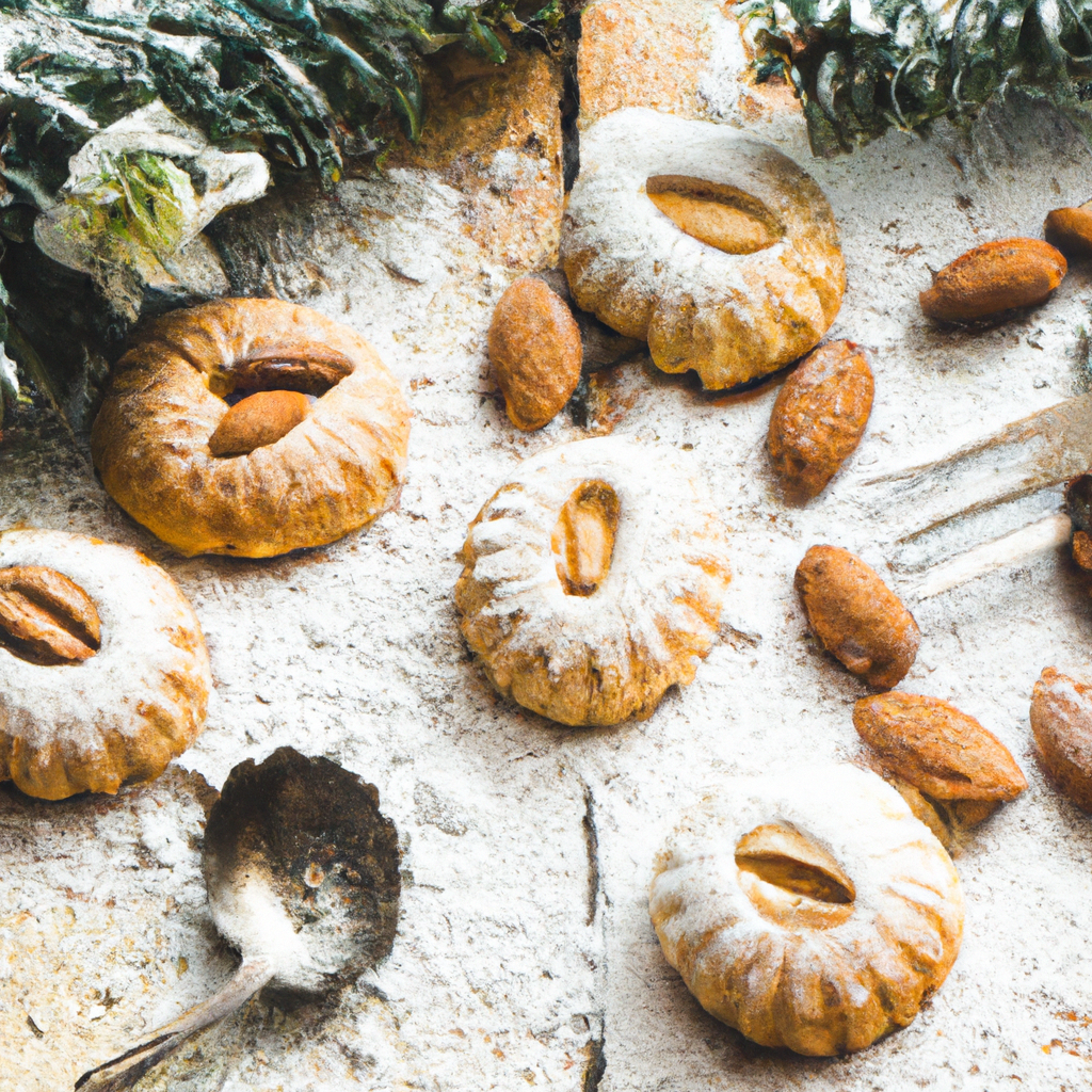 Mandlové Sušenky Almond Cookies