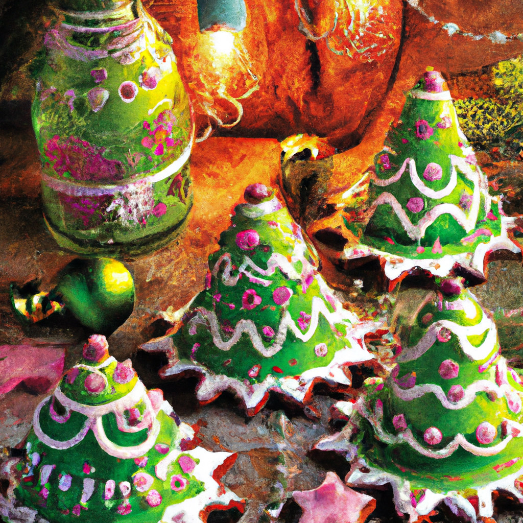Perníkové Stromečky Gingerbread Trees