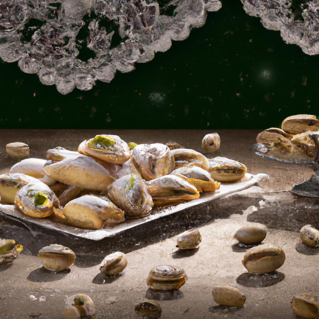 Pistáciové Rohlíčky Pistachio Crescents