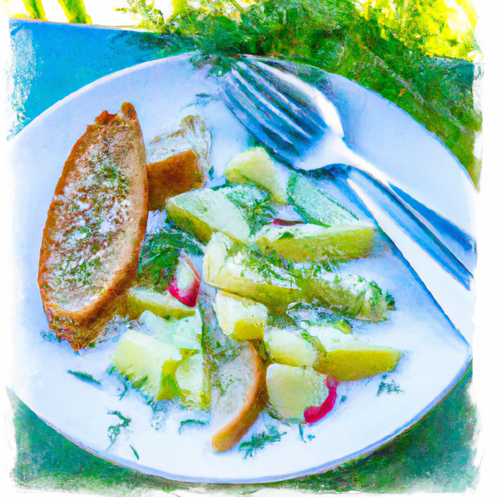 Bread And Butter Pickle Potato Salad