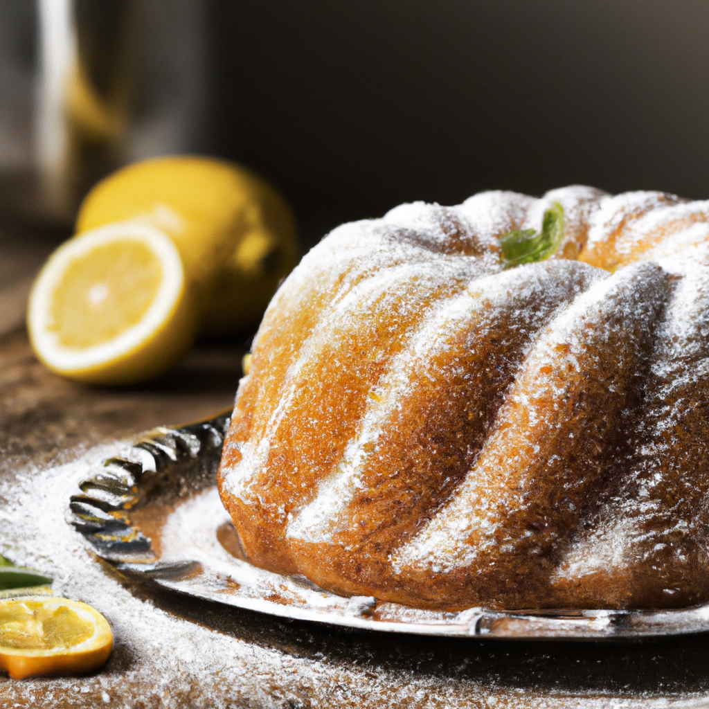 Ciambella Al Limone Lemon Ring Cake