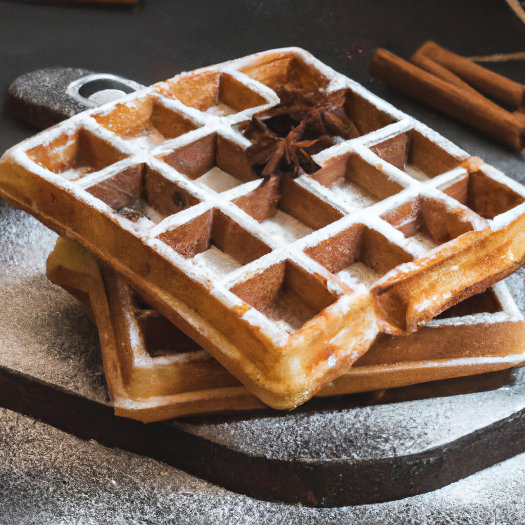 Zimtwaffeln Cinnamon Waffles