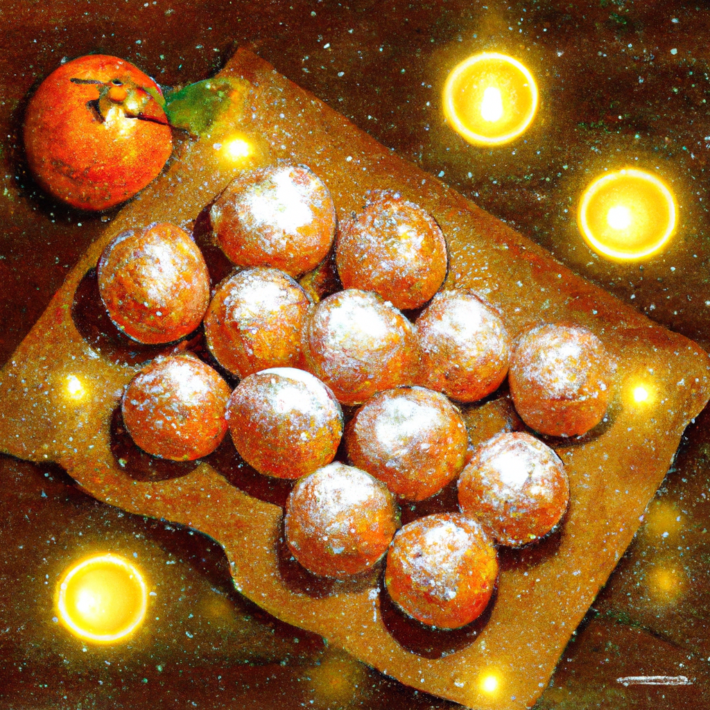 Arancini Di Natale Christmas Orange Sweets