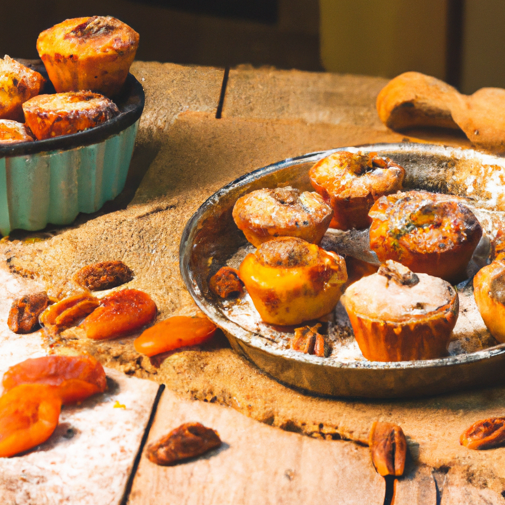 Apricot Pecan Tassies