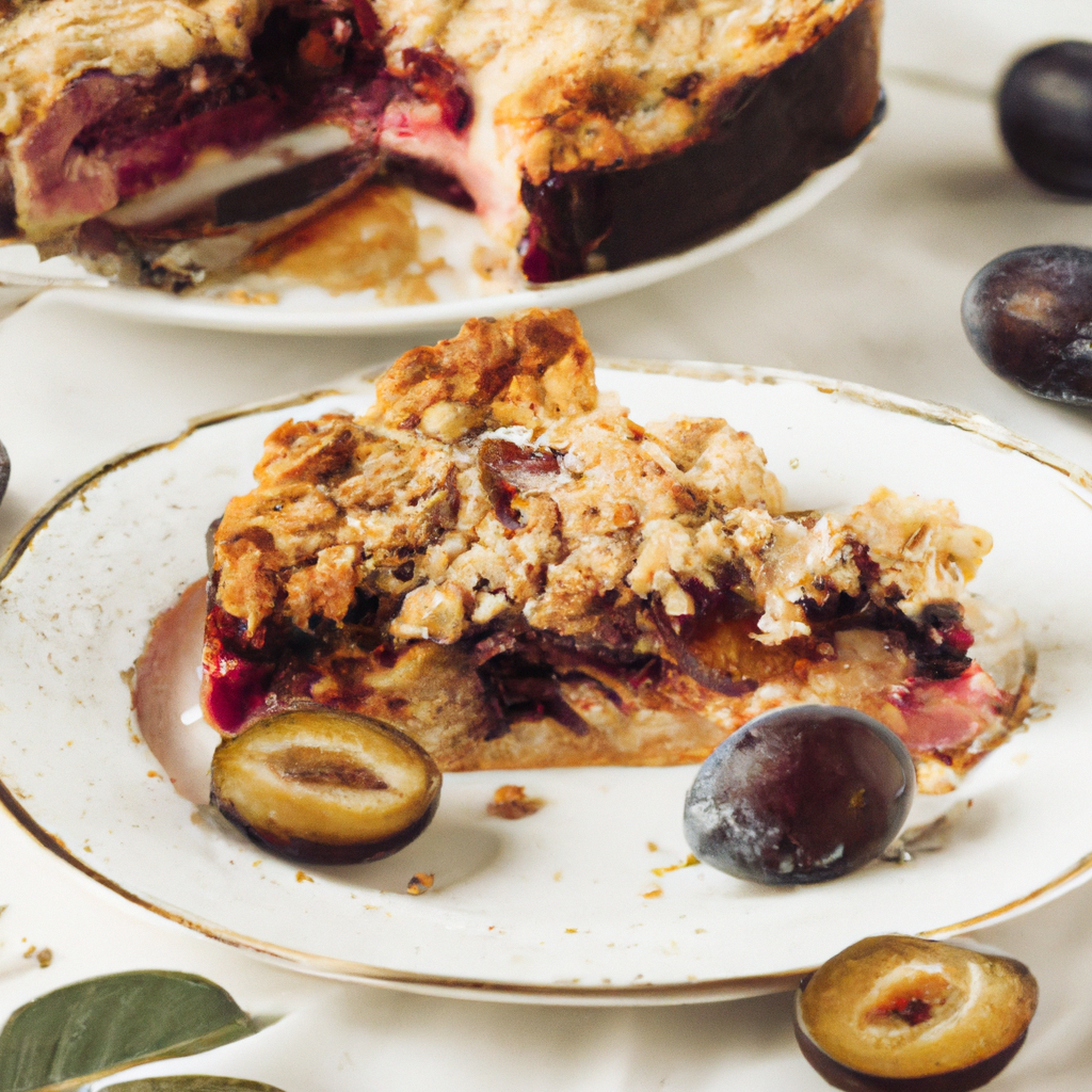 Pflaumenkuchen Aus Quarkolteig Mit Streuseln