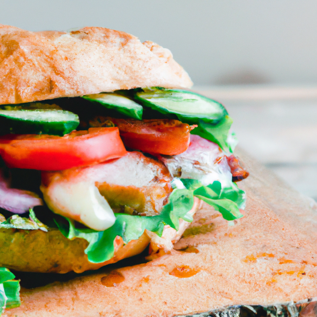 Cherry Chicken Salad Sandwich