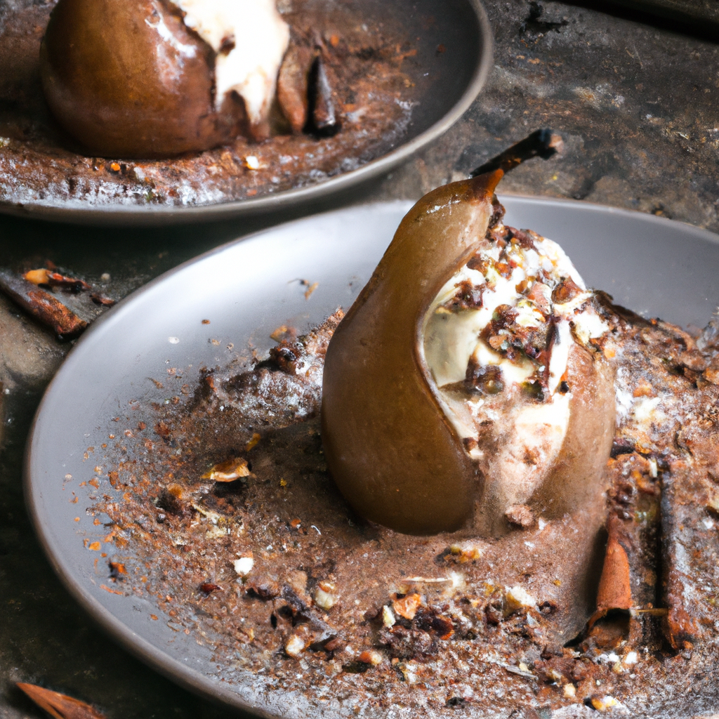 Chocolate Chip Pears