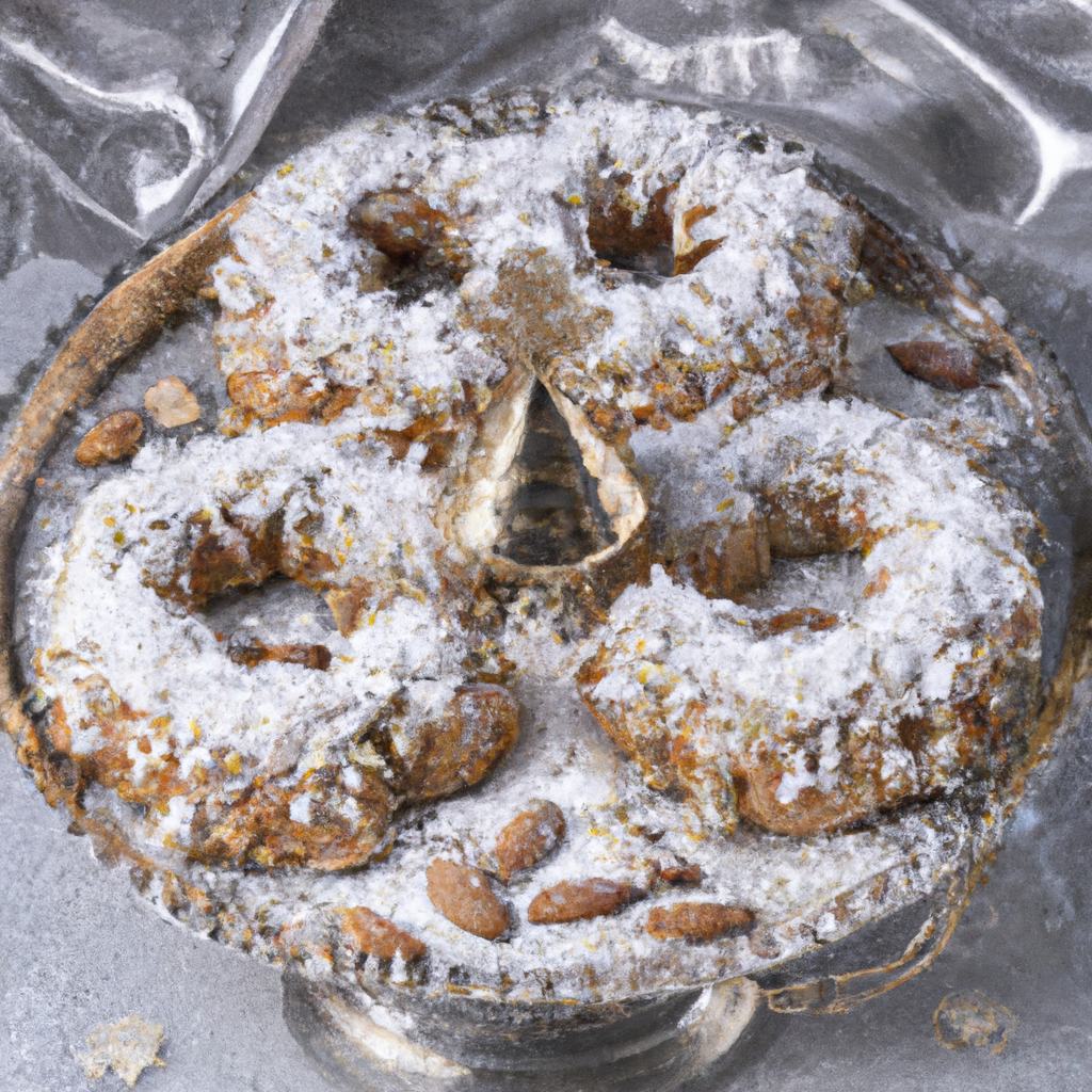 Kransekage Almond Ring Cake
