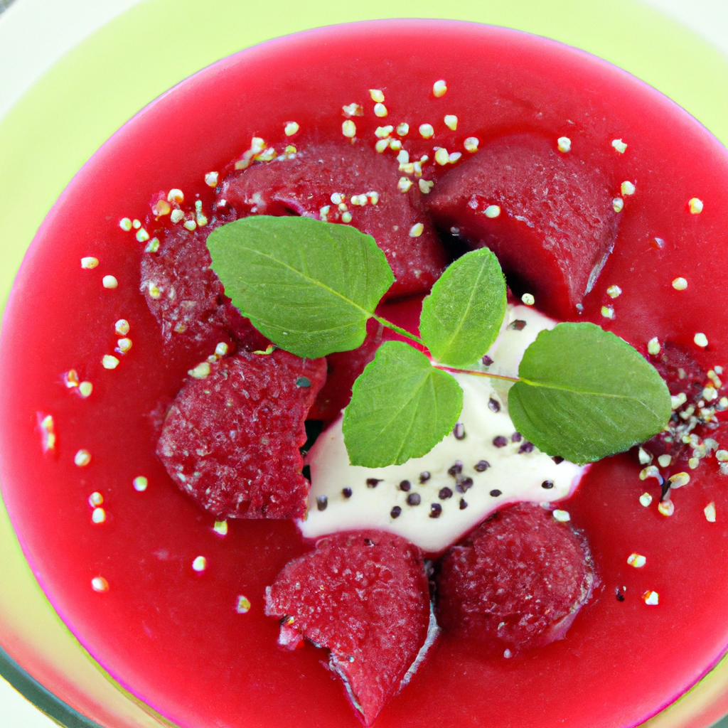 Raspberry Tofu
