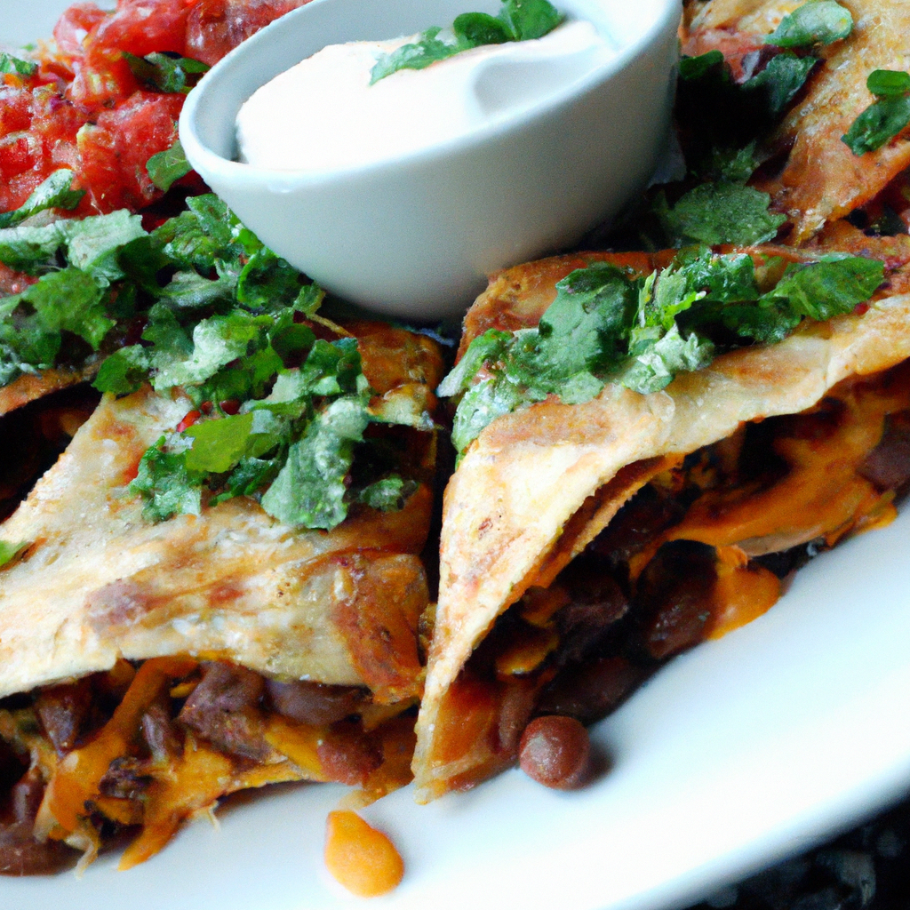 Bean And Cheese Quesadillas