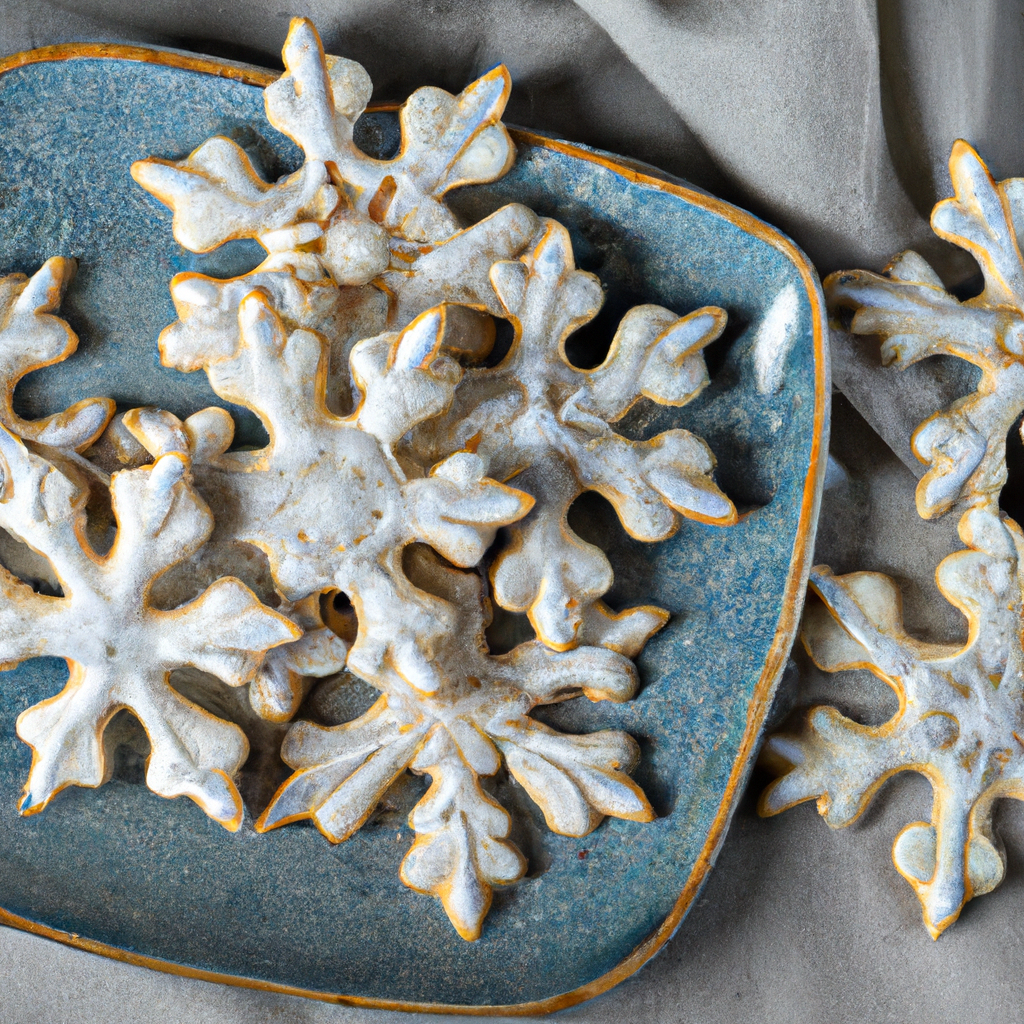 Snefnugsmåkager Snowflake Cookies
