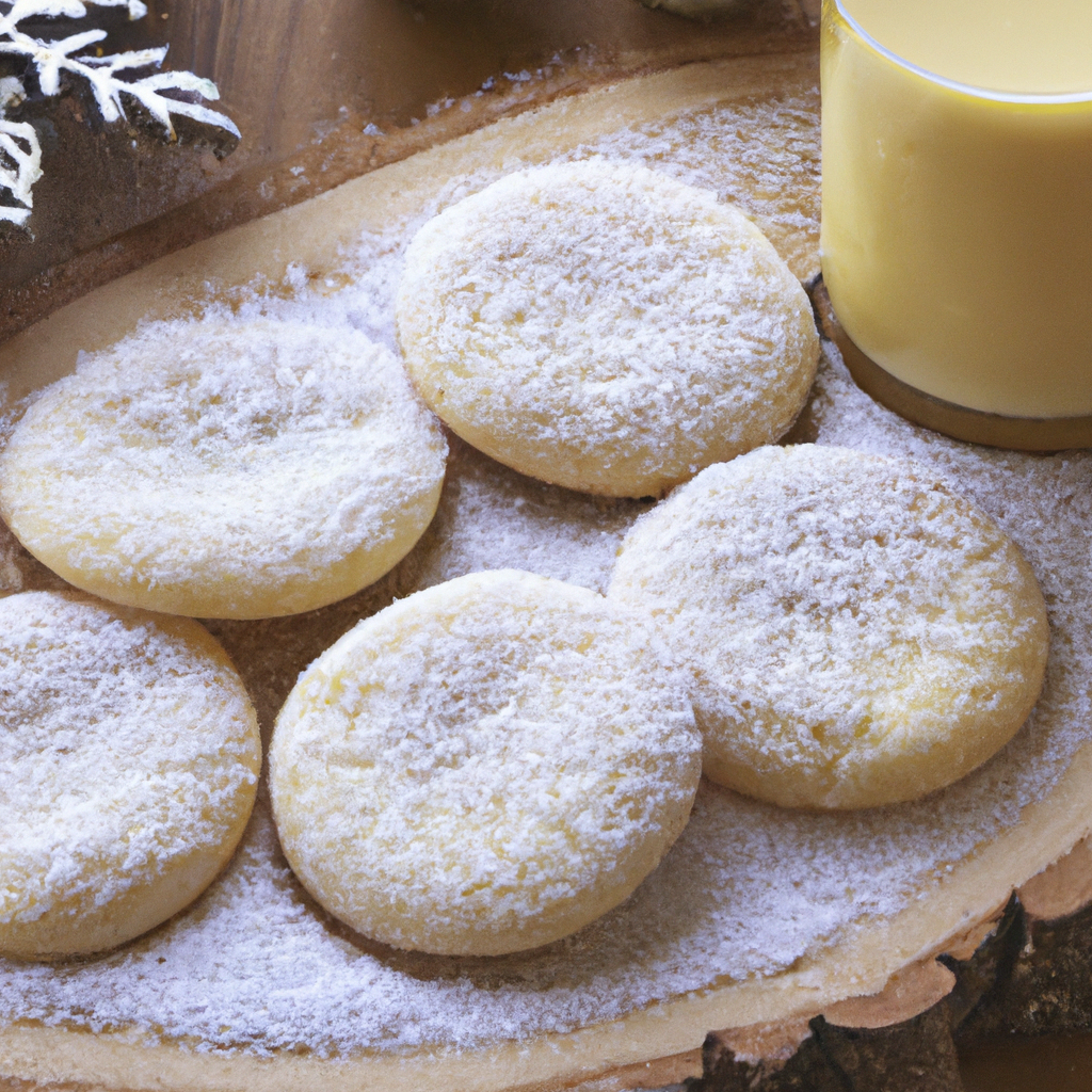 Eggnog Sugar Cookies