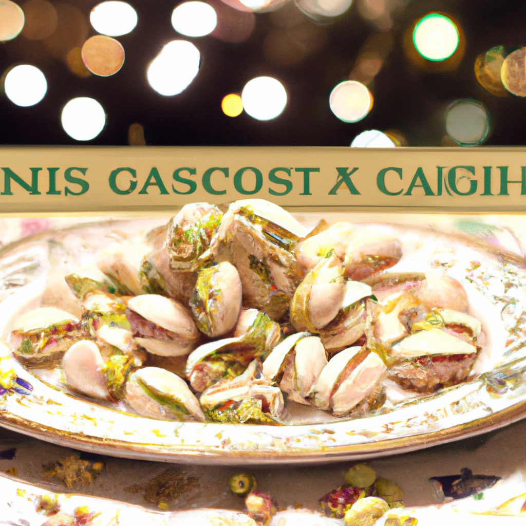 Pistagemaränger Pistachio Meringues