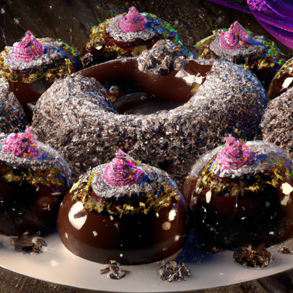 Schokoladenkränze Chocolate Wreaths