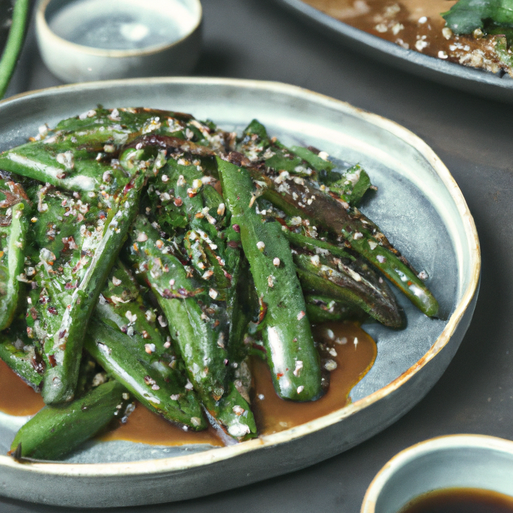 Stir Fried Korean Green Beans
