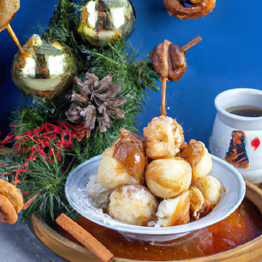 Buñuelos Con Miel Honey Fried Dough