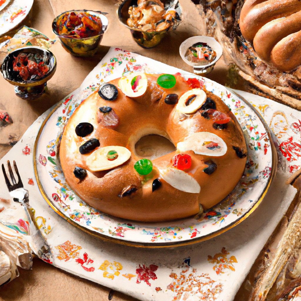 Rosca De Reyes Three Kings Bread