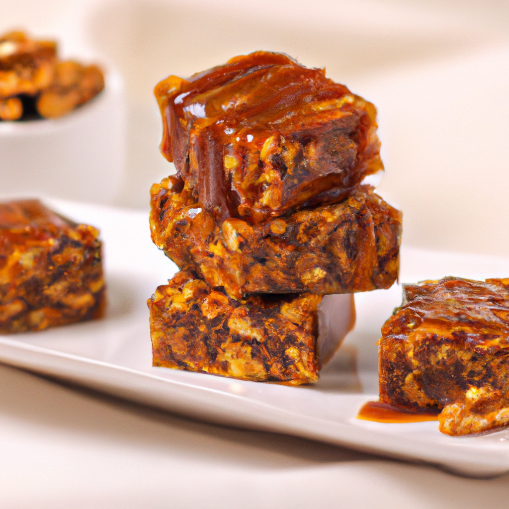 Caramel Walnut Bars