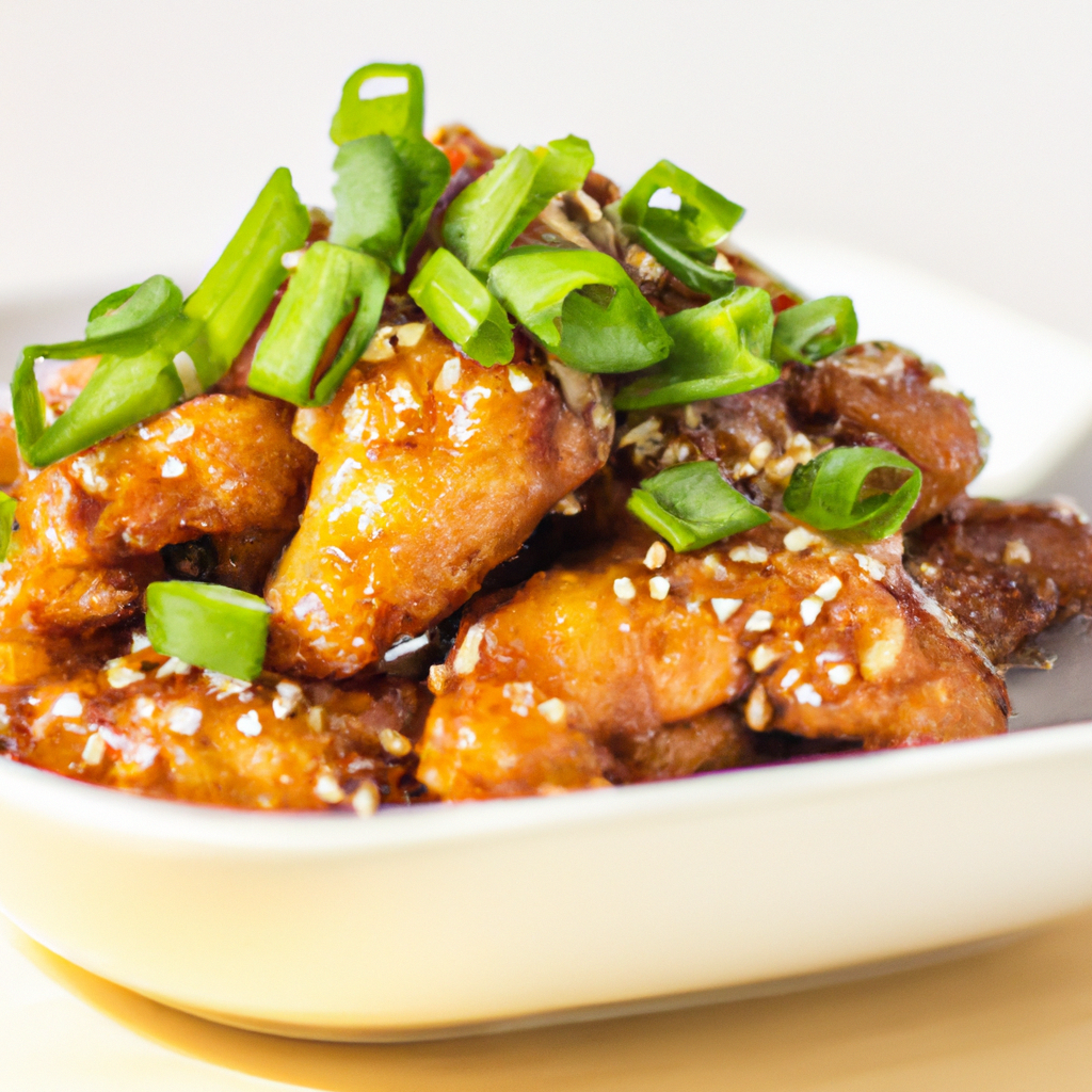 Glazed Chicken Bits