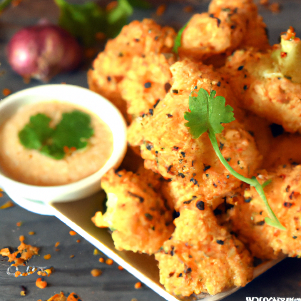 Sesame Cauliflower Bites